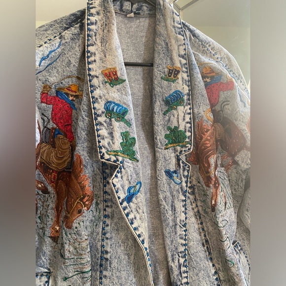 Cowboy Christmas Event - One & Only Jean Jacket - Picture 4 of 4
